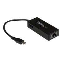 StarTech.com USB-C to Ethernet Gigabit Adapter - Thunderbolt 3 Compatible - USB Type C Network Adapter - USB C Ethernet Adapter (US1GC301AU)
