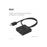 Club 3D CSV-1384 2-Port KVM-Umschalter - Video-Eingang HDMI