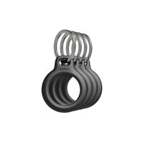 Belkin Tasche für Airtag - Schwarz (Packung mit 4)