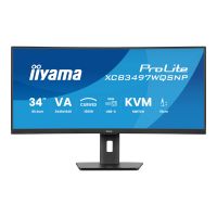 Iiyama ProLite XCB3497WQSNP-B1 - LED-Monitor - gebogen - 86.4 cm (34")