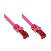 Good Connections RJ45-RJ45, m-m, 1.5m, 1,5 m, Cat6, S/FTP (S-STP), RJ-45, RJ-45, Pink