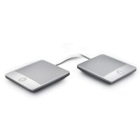 Yealink CPE90, Konferenzmikrofon, Kabelgebunden, Silber, 1,8 m, CP960, 85,98 x 85,98 x 16,35 mm
