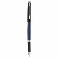 WATERMAN Hémisphère, Schwarz, Blau, Blau, Lack, Edelstahl, Medium, Beidhändig