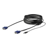 StarTech.com 15 ft. (4.6 m) USB KVM Cable for StarTech.com Rackmount Consoles - VGA and USB KVM Console Cable (RKCONSUV15)