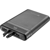 SANDBERG 421-32, 10000 mAh, Lithium-Ion (Li-Ion), 3,7 V, 20 W, Schwarz