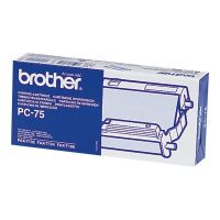 Brother PC75 - Schwarz - Farbbandkassette - für
