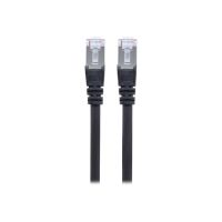 Intellinet Network Patch Cable, Cat6, 3m, Black, Copper, S/FTP, LSOH / LSZH, PVC, RJ45, Gold Plated Contacts, Snagless, Booted, Lifetime Warranty, Polybag - Patch-Kabel - RJ-45 (M)