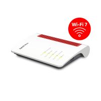 FRITZ! Box 4630, Wi-Fi 7 (802.11be), Dual-Band (2,4 GHz/5 GHz), Ethernet/LAN, Weiß, Tabletop-Router