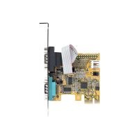 StarTech.com 2-Port PCI Express Serial Card, Dual Port PCIe to RS232 (DB9)