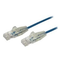 StarTech.com 1,5 m Cat6-Kabel - Schlankes Cat6-Patchkabel - Blau - Snagless RJ45-Anschlusse - Gigabit-Ethernet-Kabel - 28 AWG - Patch-Kabel - RJ-45 (M)