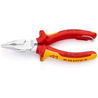 KNIPEX 08 26 145 T, Spitzzange, 8 mm, Rot, Gelb, 58 mm, 145 mm, 18 mm