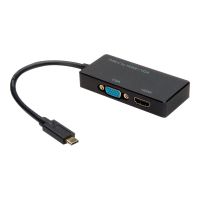VALUE Externer Videoadapter - USB-C - HDMI, VGA