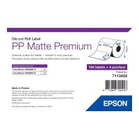 Epson Premium - Polypropylen (PP) - matt - permanenter Acrylklebstoff - A4 (210 x 297 mm)