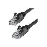 StarTech.com 10m Netzwerkkabel CAT6 - LSZH(weniger Rauch, Halogenfrei) - 10Gbit 650MHz 100W POE RJ45 U/UTP LAN-Patch Kabel - Schwarz, ETL Zertifizierung, 24AWG, Installationskabel (N6LPATCH10MBK)