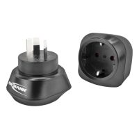 Ansmann 1250-0033, Typ I (AU), Typ C (Euro-Stecker), Gerade, Gerade, 250 V, 10 A