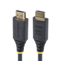 StarTech.com 2,4m Premium Zertifiziertes High Speed HDMI Kabel, 4K 60Hz/1440p 144Hz, HDR10 / HDCP 2.2 / ARC, 18Gbps, UHD HDMI 2.0 Kabel für TV / Bildschirme / PC, TPE-Mantel, 2,4 m, HDMI Typ A (Standard), HDMI Typ A (Standard), 18 Gbit/s, Audio Return Cha