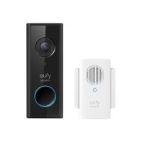 Anker Innovations Eufy - Türklingel-Kit - kabellos - Wi-Fi - Schwarz