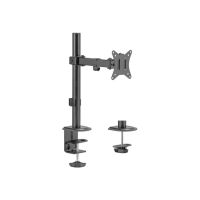 Equip Befestigungskit (Montagearm) - neigbar - für LCD-Display - Kunststoff, Metall - Schwarz - Bildschirmgröße: 43.2-81.3 cm (17"-32")