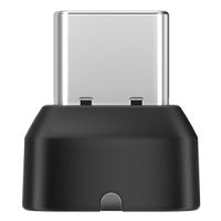 AfterShokz SHOKZ CL120C, USB-Receiver, Kunststoff, Edelstahl, Zinn, 12 g, Schwarz