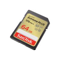 SanDisk Extreme PLUS - Flash-Speicherkarte - 64 GB