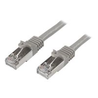StarTech.com Cat6 geschirmtes (SFTP) Netzwerkkabel 0,5m - Snagless Gigabit Patchkabel - Grau - Patch-Kabel - RJ-45 (M)