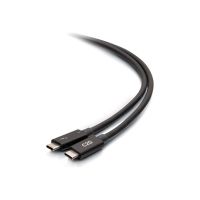 C2G 2.5ft Thunderbolt 4 USB C Cable - USB C to USB C - 40Gbps - M/M - Thunderbolt-Kabel - 24 pin USB-C (M)