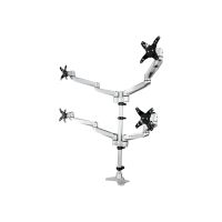 StarTech.com ARMQUADPS Monitorhalterung (für 4 Monitore, für bis zu 27 " VESA Bildschirme, vier vollbewegliche Monitorarme)