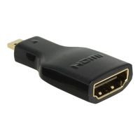 Delock HDMI-Adapter - 19 pin micro HDMI Type D männlich zu HDMI weiblich