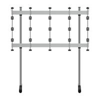 B-TECH BT93INFWP-S-4X4, Tragbar, Schwarz, Aluminium, Flur, 2400 mm, 950 mm
