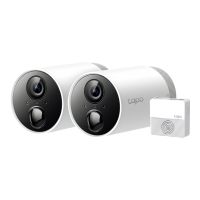 TP-LINK Tapo C400S2 V1 - 2 x Tapo C400 Kameras + Tapo H200 Hub - Netzwerk-Überwachungskamera - Innenbereich, Außenbereich - staubbeständig/wasserfest - Farbe (Tag&Nacht)