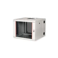 ROLINE Pro - Schrank Netzwerkschrank - 2-teilige drehbare, 600 x 600 mm (B x T)