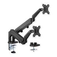 VALUE 17.99.1183, Klemme, 18 kg, 43,2 cm (17"), 81,3 cm (32"), 100 x 100 mm, Schwarz