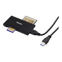 Hama Multi-Card Reader - Kartenleser (CF I, MS, SD, MS Duo, MS PRO Duo, microSD, SDHC, microSDHC, MS PRO-HG Duo, SDXC, microSDXC)