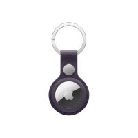 Apple Tasche für Airtag - stainless steel, Microtwill