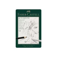 FABER-CASTELL Pitt Graphite Matt - Bleistift - Grafit - gemischt (Packung mit 8)