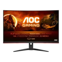 AOC Gaming C32G2ZE/BK - LED-Monitor - Gaming - gebogen - 80 cm (32")