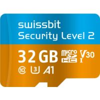 Swissbit PS-66u, 32 GB, MicroSDHC, Klasse 10, pSLC, 47 MB/s, 46 MB/s