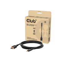 Club 3D USB Typ C zu DisplayPort DP54 bidirektional Vesa-zertifiziertes Kabel 2m