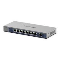 Netgear GS108MX - Switch - unmanaged - 8 x 10/100/1000 + 1 x 10 Gb Ethernet SFP+ (Uplink)