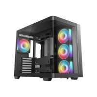 Deepcool CG530U 4F - Mid tower - ATX - Seitenteil mit Fenster (gehärtetes Glas)