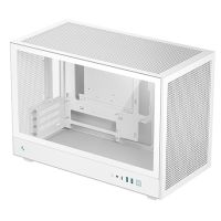 Deepcool CH260, Micro Tower, PC, Weiß, micro ATX, Mini-ATX, Mini-ITX, Acrylnitril-Butadien-Styrol (ABS), SPCC, Gehärtetes Glas, 17,4 cm