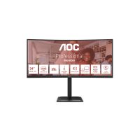 AOC CU34E4CV - LED-Monitor - gebogen - USB - 86.36 cm (34")