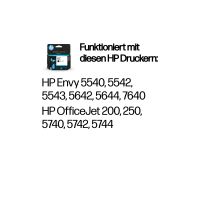 HP 62 - Schwarz - original - Tintenpatrone