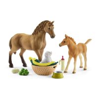 Schleich HORSE CLUB Sarahs Tierbaby-Pflege, 5 Jahr(e), Mehrfarbig