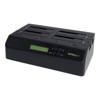 StarTech.com 4 Bay Festplatten Kopierstation USB 3.0 / eSATA auf SATA - HDD 1:3 Duplikator - Standalone Festplattenkloner - Festplattenduplikator - 4 Schächte (SATA-300)