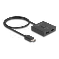 Delock Video/Audio-Schalter - 8K, bidirektional