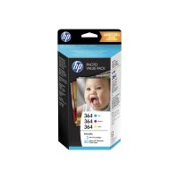 HP 364 Series Photo Value Pack - 3er-Pack - Gelb, Cyan, Magenta