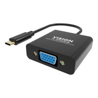 Vision Videoadapter - USB-C männlich zu HD-15 (VGA)