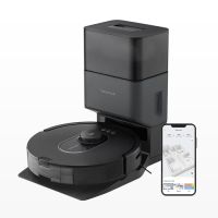 Roborock Q5 Max+, Staubbeutel, Schwarz, Rund, 3,27 l, 0,77 l, 2,5 l