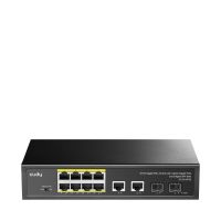 CUDY PoE+ Switch with 2 Uplink ports and 2 SFP slot 120W - - 1 - Switch - 1 Gbps